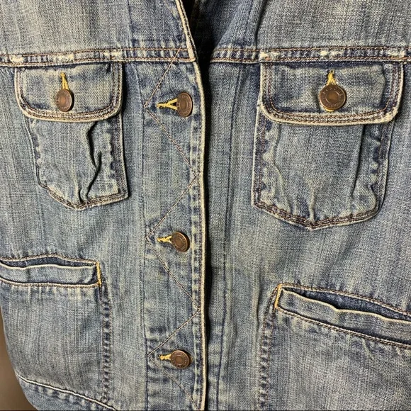 Abercrombie & Fitch Trucker Jean Jacket - Picture 3 of 13